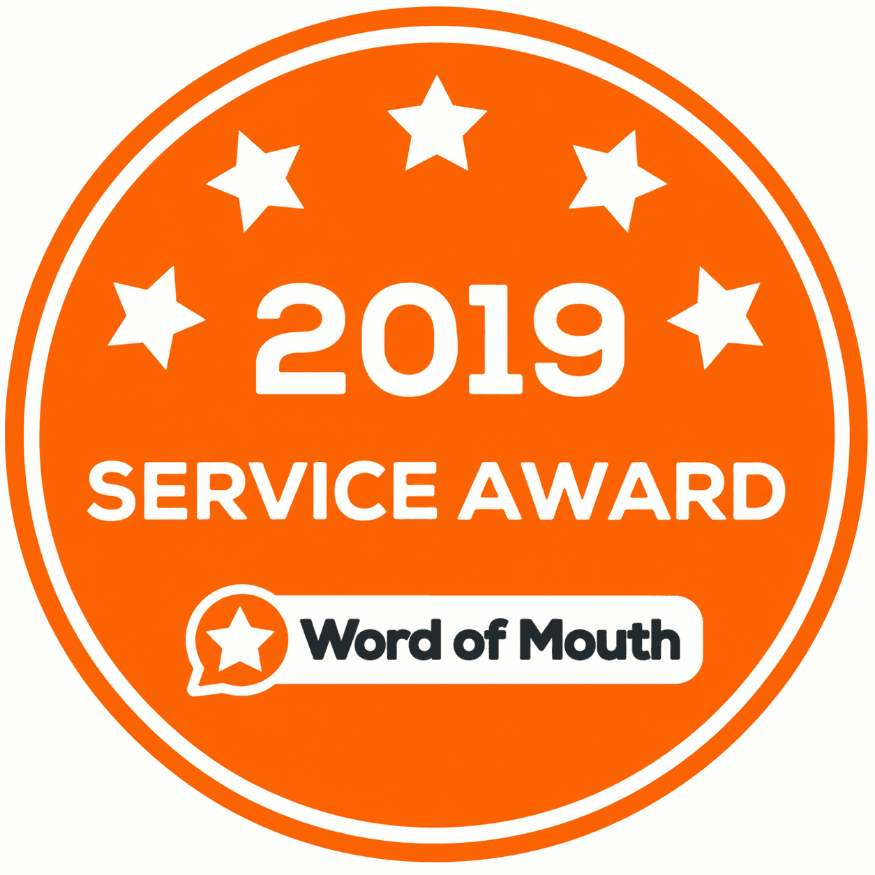 Word of Mouth Service Award 2019