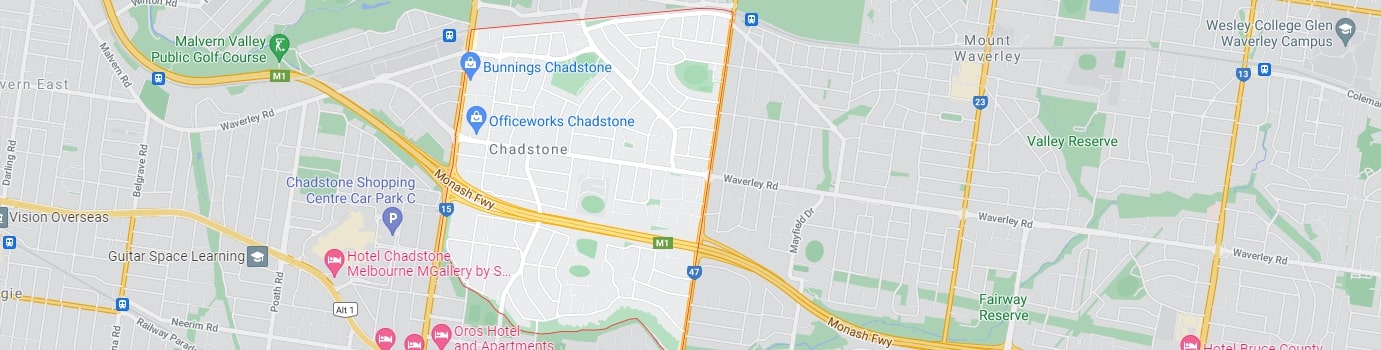 Chadstone area map